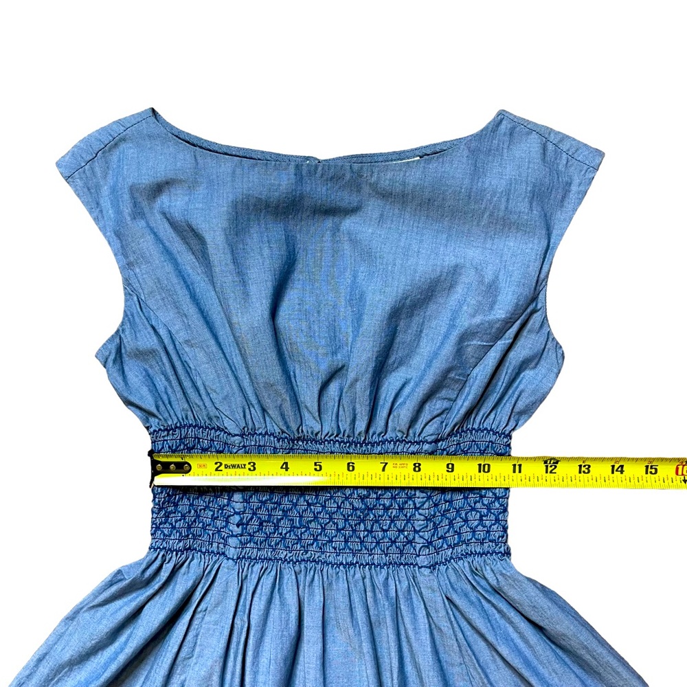 Kate Spade New York Blaire Chambray Dress Size 0 (2-4) - Picture 12 of 15